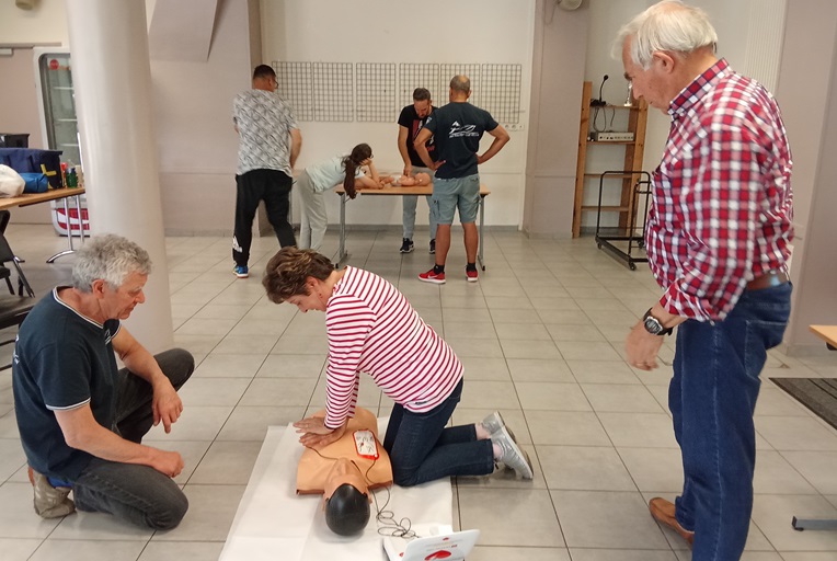 Photo du stage de secourisme