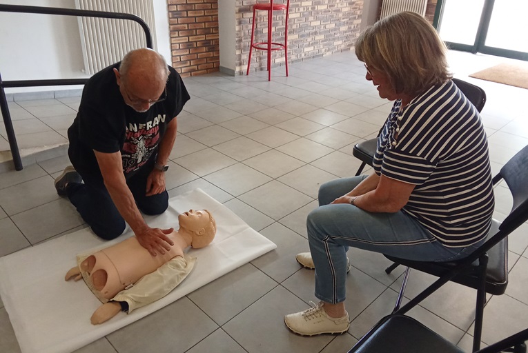 Photo du stage de secourisme