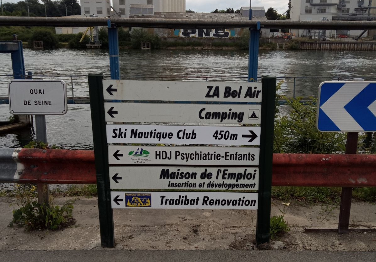 Photo du panneau d identification